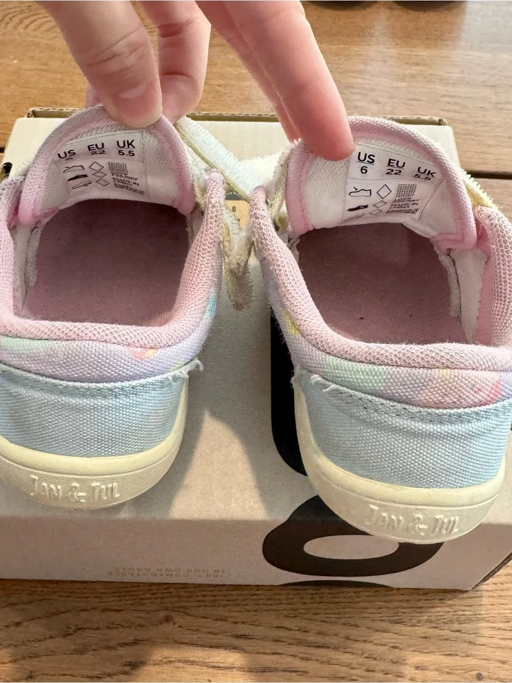 4 Pairs of Toddler Girl Shoes Bundle US 6 – Jan & Jul, Yeehoo & Babycare
